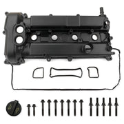 MITZONE valve cover front view showing fit and durable aluminum finish benefit: long-lasting replacement