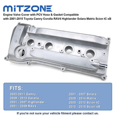 MITZONE valve cover gasket closeup showing precision cut for tight seal