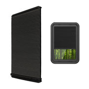 Mizukumi front view of thin shade packaging showing product and dimensions, easy replacement