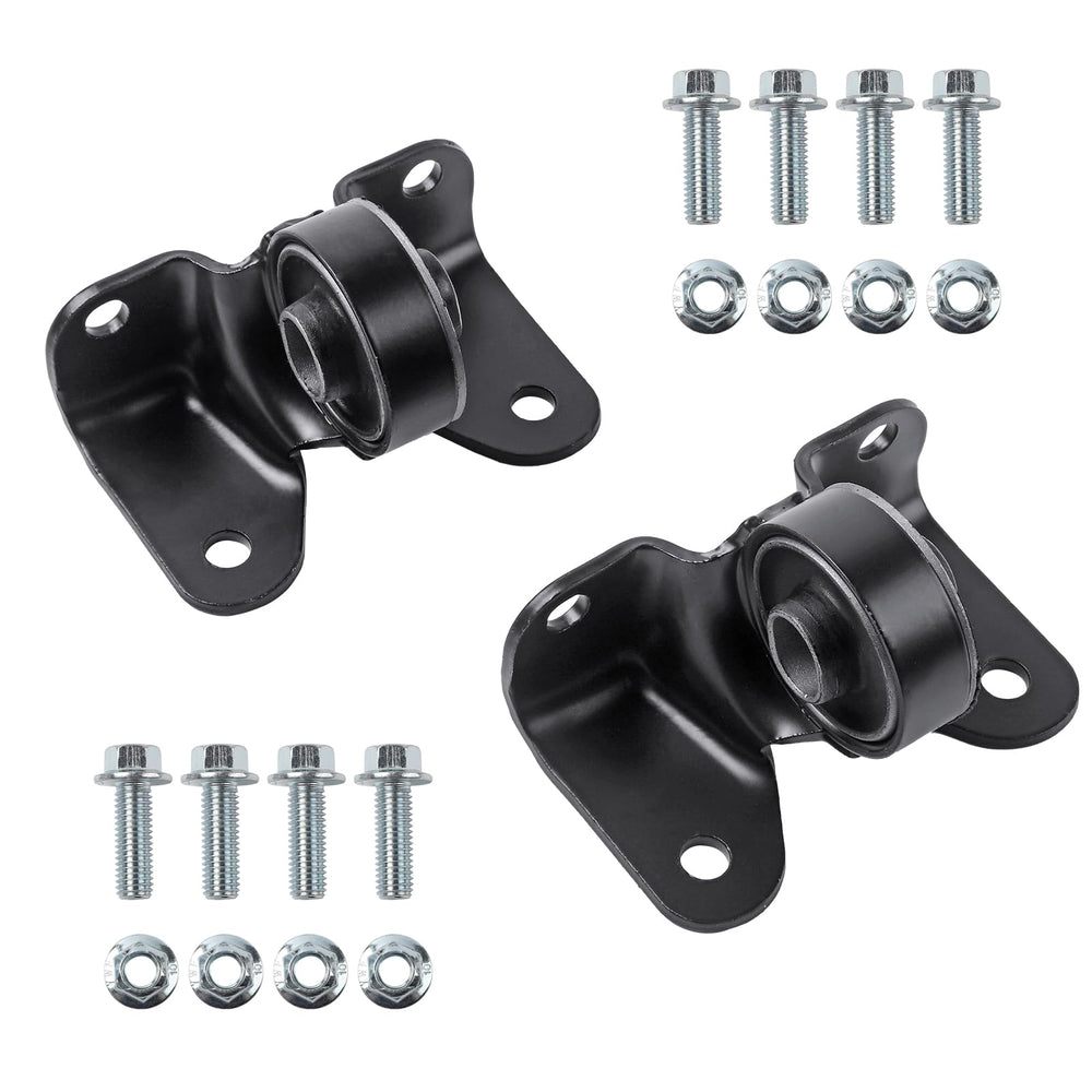 MK-Morzon front torsion bar mounts assembly showing complete hardware and improved fitment