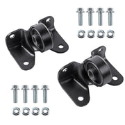 MK-Morzon front torsion bar mounts assembly showing complete hardware and improved fitment