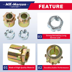 MK-Morzon K80108 installed on control arm demonstrating restored suspension geometry