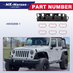MK-Morzon close-up of the intake manifold gasket highlighting precise sealing edges and fit