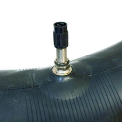 MMG valve close-up of TR4 straight valve stem, showing easy inflation access