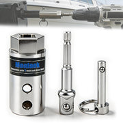 Moalaok adapter front view showing fit and durable finish benefit