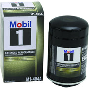 Mobil 1 front view of M1-404A showing durable canister and benefits