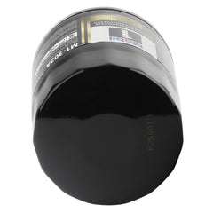 Mobil steel canister texture close-up highlighting durable construction benefit