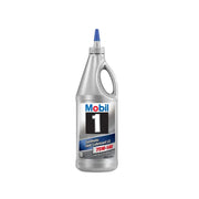 Mobil 1 75W-140 front packaging showing two 1-quart bottles, ready for maintenance