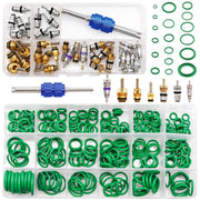 Mobling front packaging showing full A/C kit and easy storage benefits