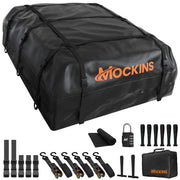 Mockins front view of XXL roof bag showing full capacity and weather protection