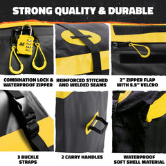 Mockins heavy-duty strap and reinforced loop delivering secure attachment strength