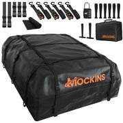 Mockins front view of XXL roof bag showing full-size capacity and protection