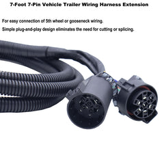 MOCW 7-foot cable across truck bed showing flexible reach and placement options
