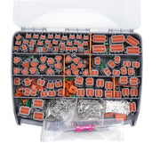 MOCW front packaging showing full 706-piece Deutsch DT kit and contents benefit quick repair readiness