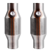MOCW front view of converter showing inlet and outlet, highlights fitment benefit