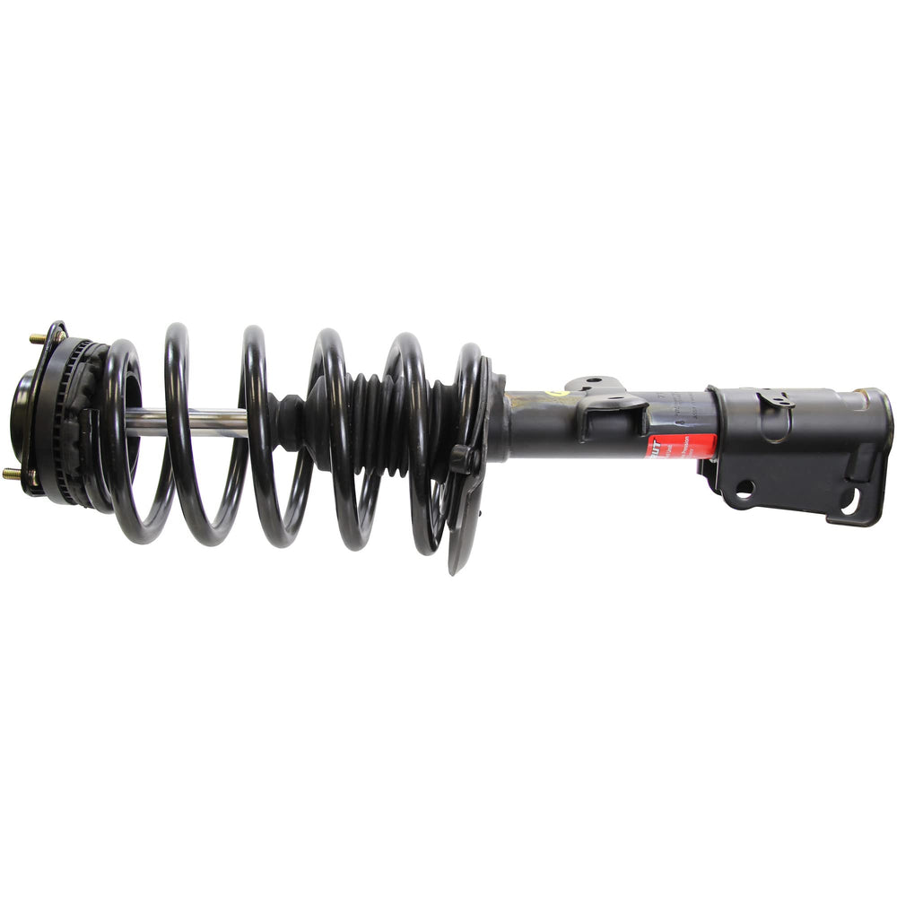 Monroe Quick-Strut 471128L front assembly showing complete unit and easy replacement benefit