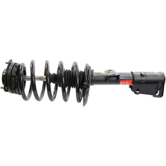 Monroe Quick-Strut 471128L front assembly showing complete unit and easy replacement benefit
