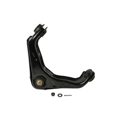 MOOG front upper control arm front view showing fit and strength