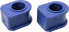 MOOG front view of sway bar bushing kit showing fit and durability benefits