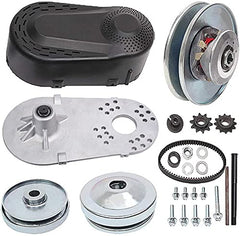 MOOSUN front assembled clutch kit showing full components and easy bolt-on benefit