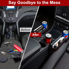 MORDEN MS installed in seat gap side view showing secure fit and safety