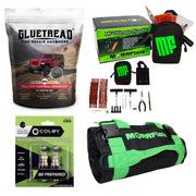 MORRFlate kit front view showing complete repair components and quick readiness