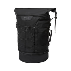 MOSISO front view sissy bar bag showing compact travel storage and quick access