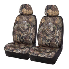 Mossy Oak front view showing camo cover protecting seat and styling