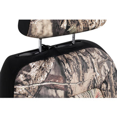 Mossy Oak airbag-compatible seam close-up showing safe-seam design for deployment