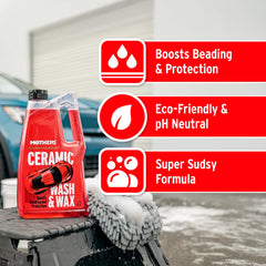 Mothers foam cannon producing thick foam for safer, slick washing