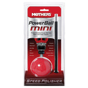 Mothers PowerBall Mini front view showing compact head and benefit of precise polishing