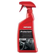 Mothers protectant front packaging showing label and 24 oz bottle for easy identification