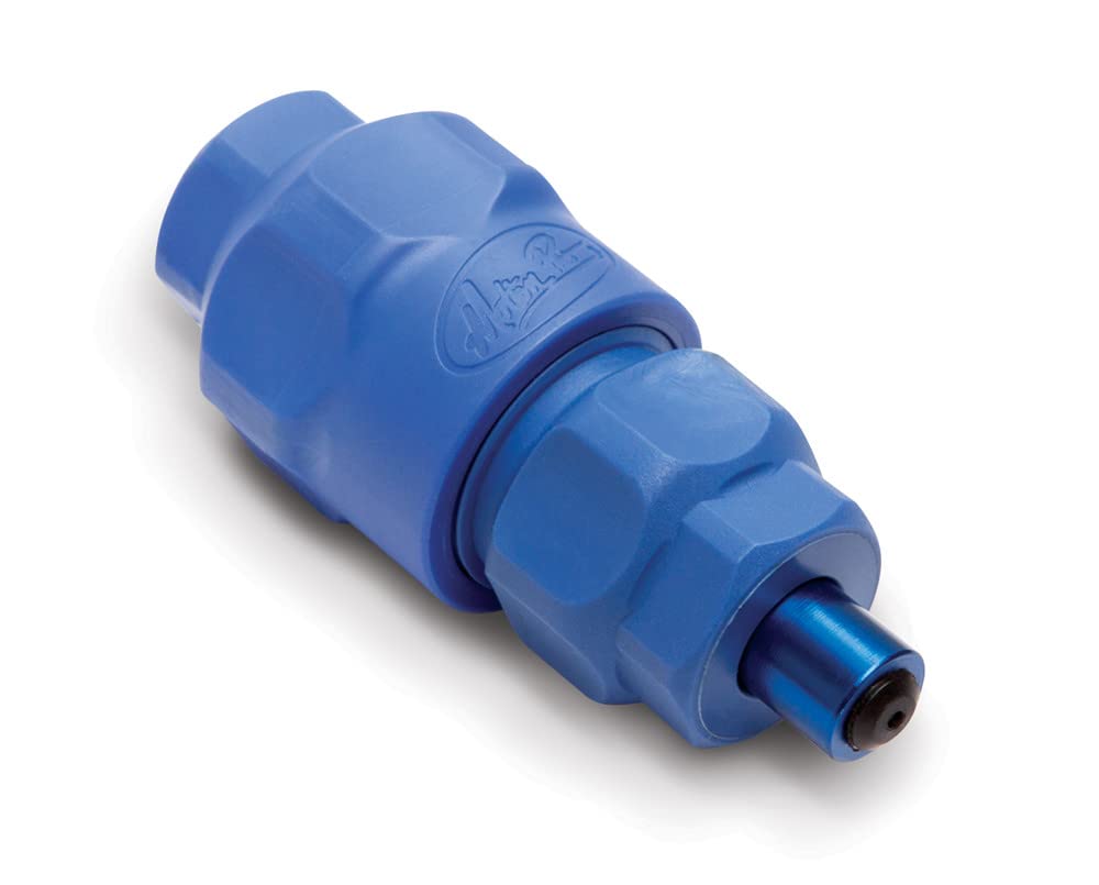 Motion Pro Cable Luber V3 front view showing compact pump and adaptor, enables clean fast lubrication