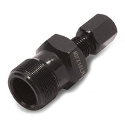Motion Pro puller front view showing M27 x 1.0 threads and durable finish for precise fit