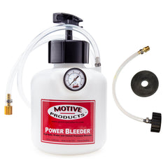 Motive Products kit front overview showing complete bleeder set and durable build benefit