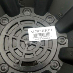 Moto Metal M793BK01 included three chrome M6-1.0 bolts and interior label with part number for verification