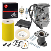 MOTO1988 carburetor front view showing fitment and improved fueling