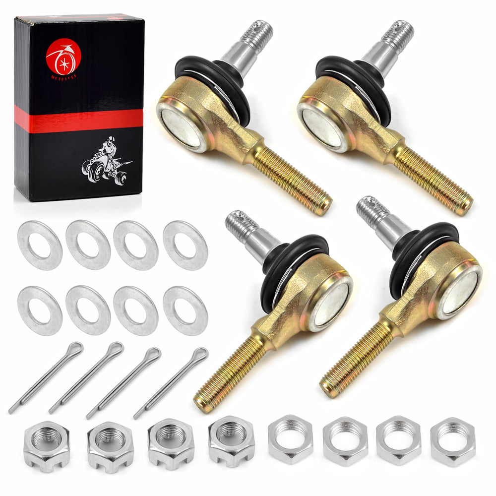 MOTO1988 front packaging showing complete four-piece tie rod kit, clear fitment benefit