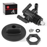 MOTO1988 front view fuel valve petcock showing mounting for easy replacement