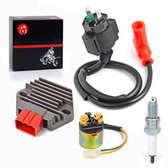 MOTO1988 kit installed on a Honda Rancher 350 demonstrating restored electrical function and fit