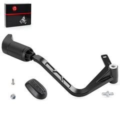 MOTO1988 shift lever front view showing matte black finish and durable design benefit