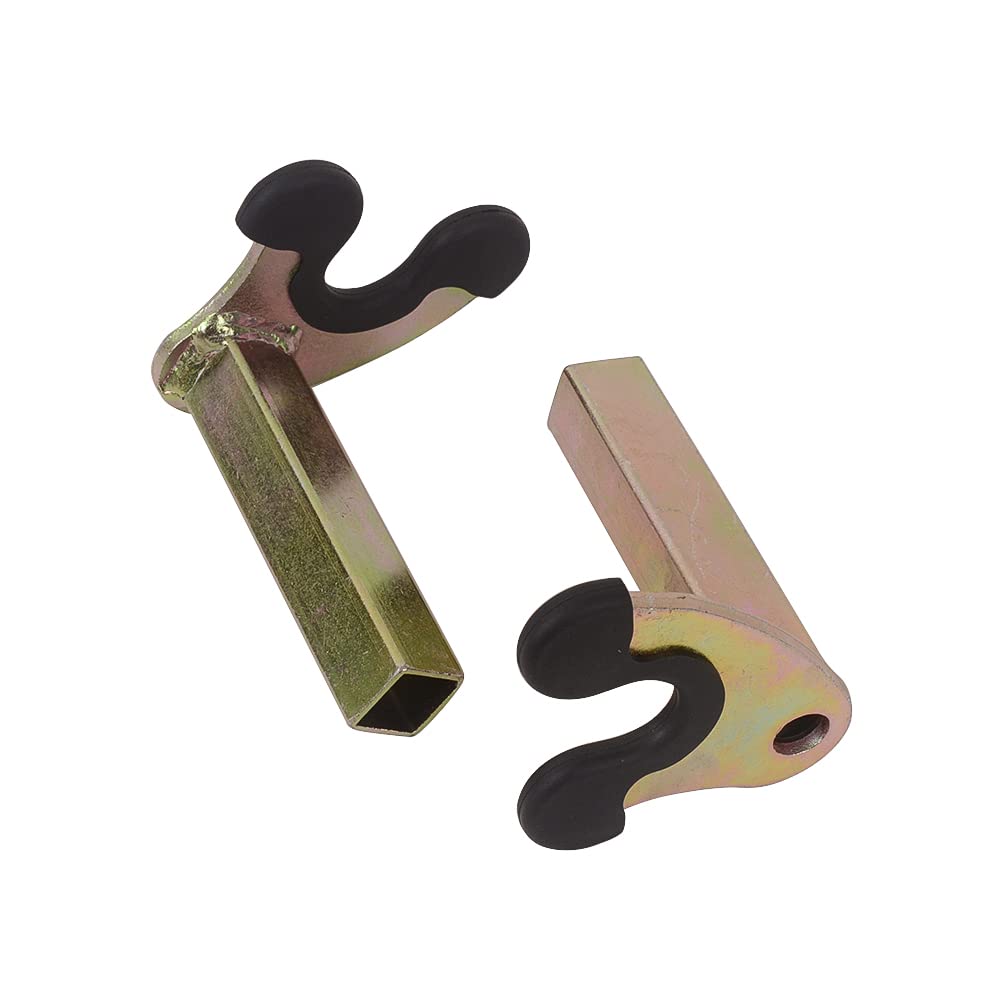 MOTO4U front view of U-shaped adapter showing secure fit and stability