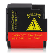 MOTOALL ballast front view showing compact housing and improved reliability