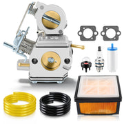 MOTOALL carburetor front view showing ports and benefits quick visual check