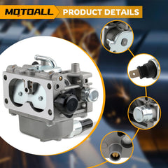 MOTOALL mounting flange close-up showing bolt pattern for direct fit