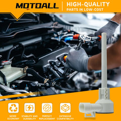 MOTOALL sensor connector detail highlighting secure electrical mating and reliable signal