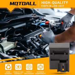 MOTOALL ELD rear view displaying label with OE part number readability