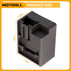 MOTOALL ELD connector detail showing plug that ensures plug-and-play installation