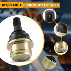 MOTOALL packaged components with castle nut, pin, snap ring for easier installation