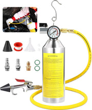 MOTOCOCHE front canister showing durable stainless steel construction and professional finish